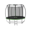 Батут Outtec Premium 12ft (374см) чорно-зелений з внутрішньою сіткою