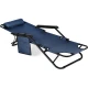 Image 4 for Шезлонг лежак Outtec розкладний синій