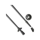 Image 4 for Трекінгові палки Outtec карбонові 110см 1-секційні Anti-shock