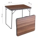 Image 5 for Кемпінговий стіл Outtec 80x60x70см розкладний коричневий