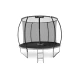 Батут Outtec Premium 10ft (312см) чорно-сірий з внутрішньою сіткою