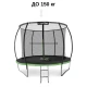 Image 4 for Батут Outtec Premium 12ft (374см) чорно-зелений з внутрішньою сіткою