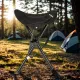 Image 6 for Стілець кемпінговий Outtec тринога розкладний чорний