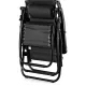 Image 8 for Шезлонг лежак Outtec Zero Graviti Sun раскладной с козырьком черный