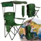 Image 2 for Крісло туристичне розкладне Outtec Sun XXL з дашком зелений
