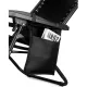 Image 7 for Шезлонг лежак Outtec Zero Graviti Sun раскладной с козырьком черный