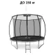Image 4 for Батут Outtec Premium 10ft (312см) черно-серый с внутренней сеткой
