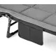 Image 10 for Шезлонг-кровать туристический Outtec Sun Zen раскладной мягкий с матрасом серый