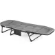 Image 7 for Шезлонг-кровать туристический Outtec Sun Zen раскладной мягкий с матрасом серый
