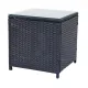 Image 7 for Садовая мебель Outtec LUXURY стол и 2 стулья черно-графитовые